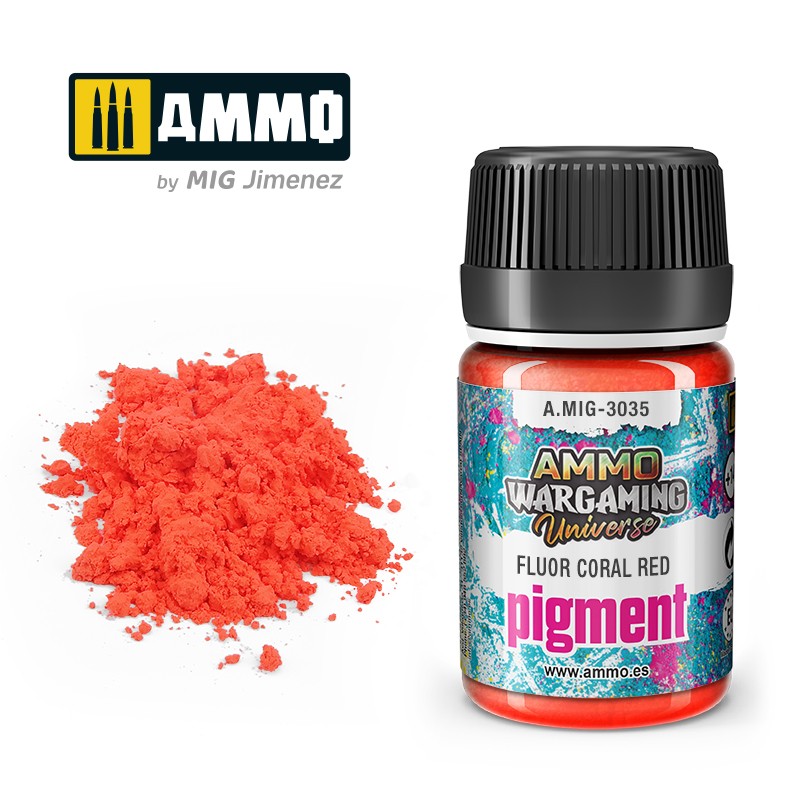 Fluor Coral Red pigment
