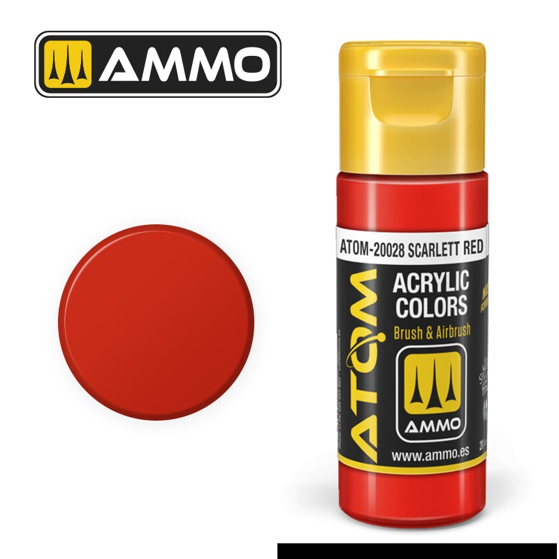ATOM COLOR Scarlet Red (FS12197)