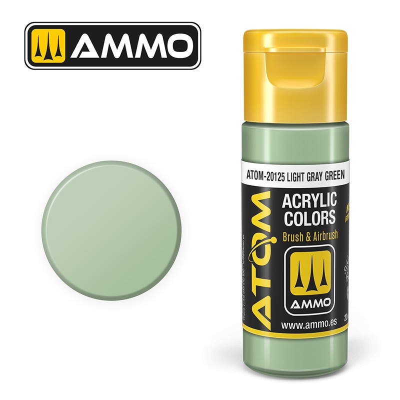 ATOM COLOR Light Gray Green (FS34424)
