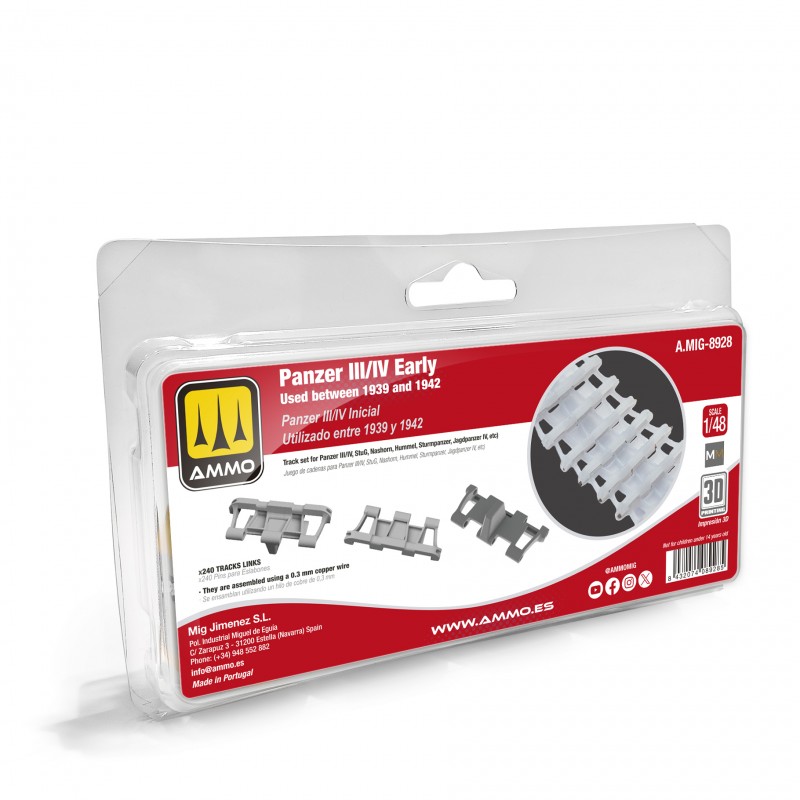 WWII German Armor Paint Set (1939–1942 Early Panzer III/IV)