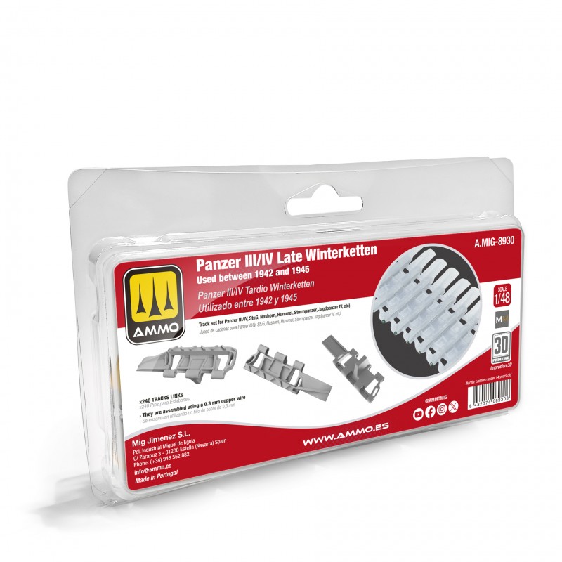 1/48 Panzer III/IV Late Winterketten (1942–1945)