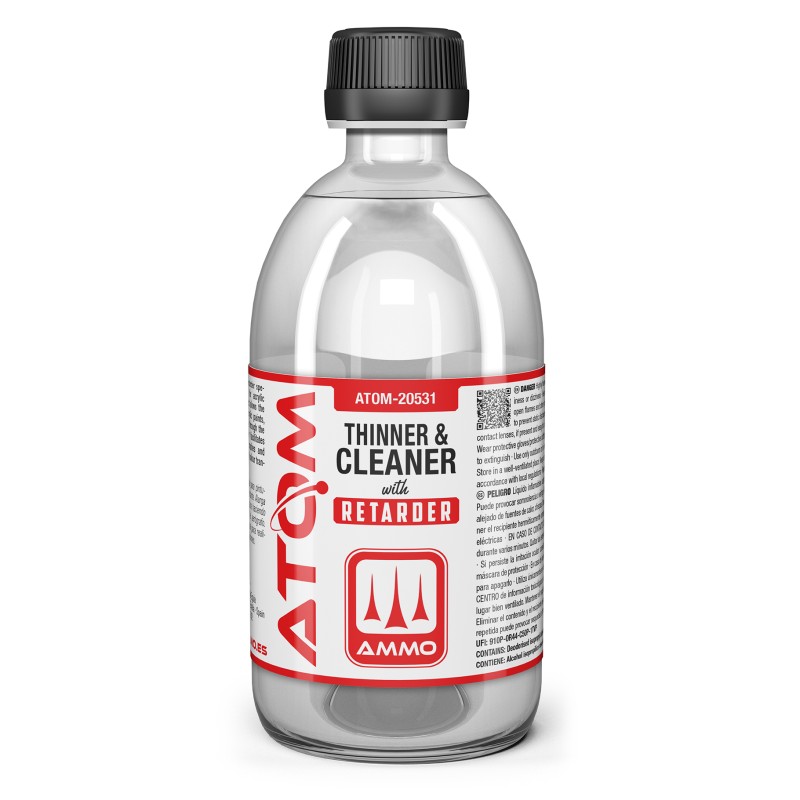 ATOM Thinner and Cleaner with Retarder 500 ml