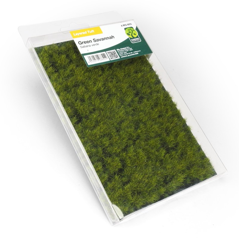 LAYERED TUFT - Green Savannah