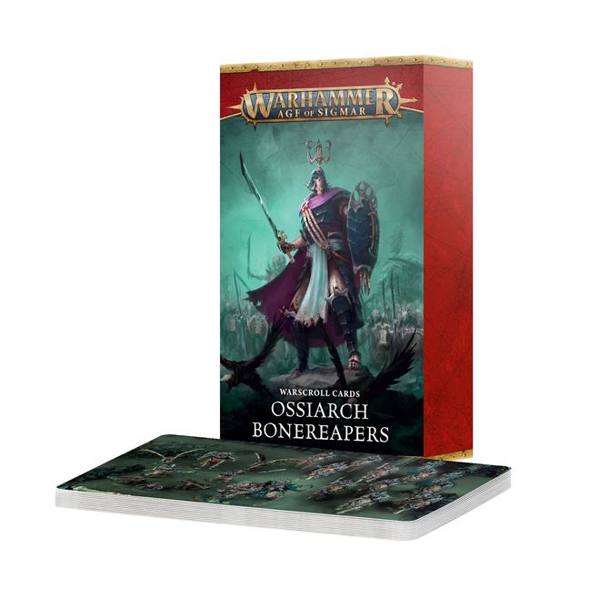 Warhammer Age of Sigmar – Warscroll Cards: Ossiarch Bonereapers cards