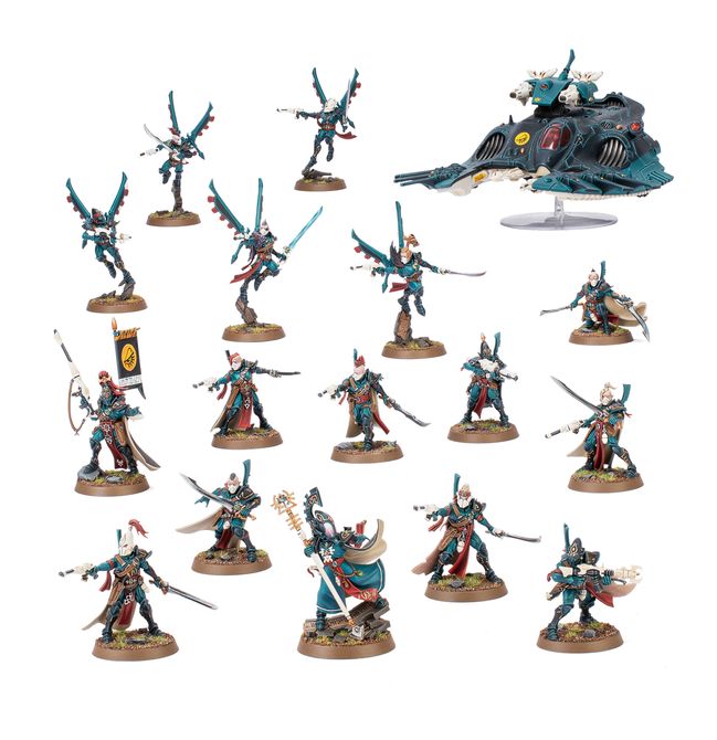 Combat Patrol Aeldari Corsairs skupina miniatur