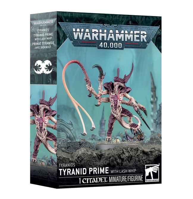 Warhammer 40,000: Tyranid Prime with Lash Whip box art