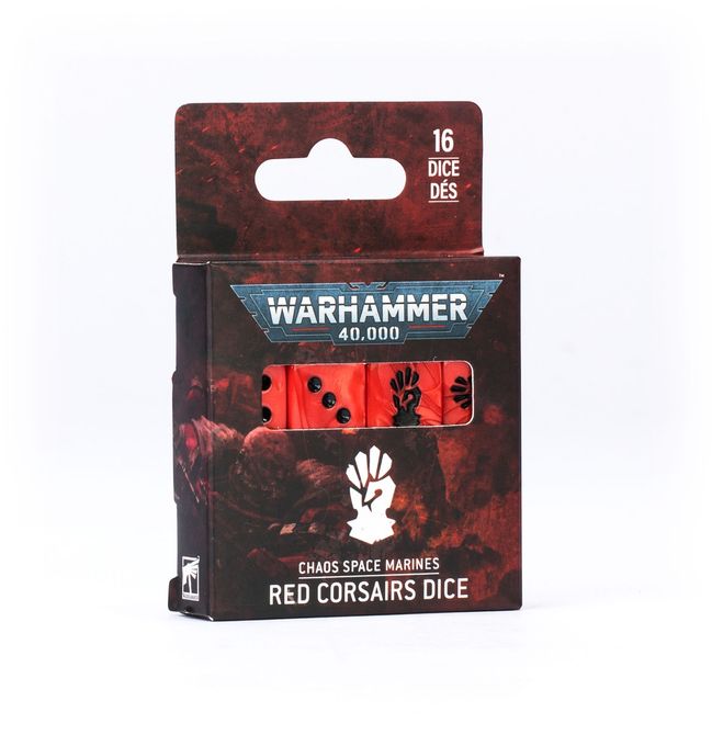 Red Corsairs Dice - pohled 2