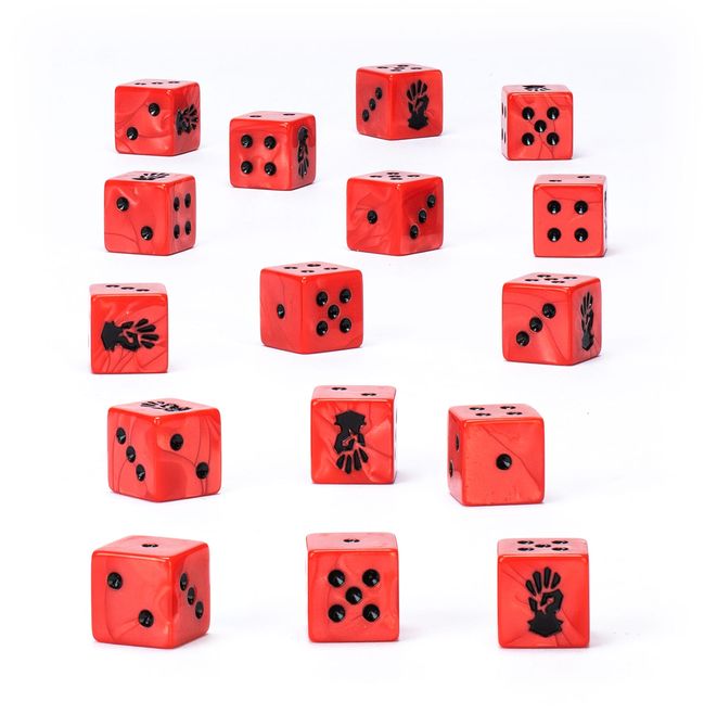 Warhammer 40,000 – Red Corsairs Dice