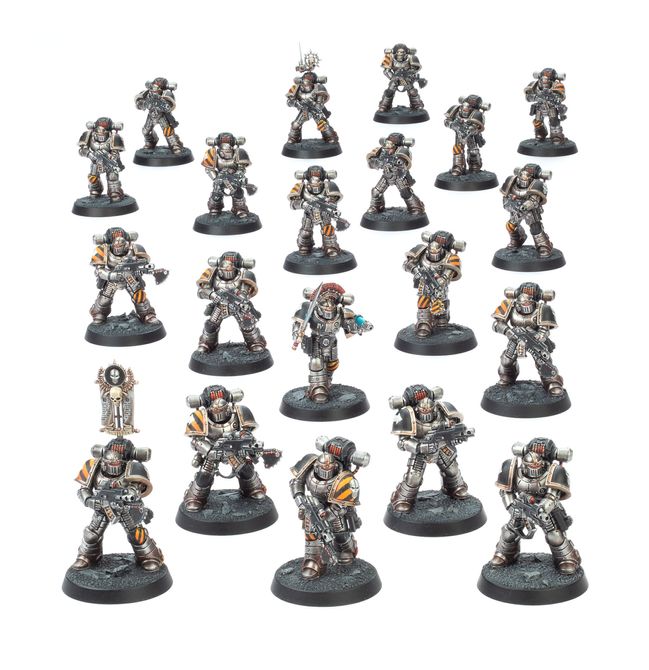 miniatures - The Horus Heresy - MKII Tactical Squad box art
