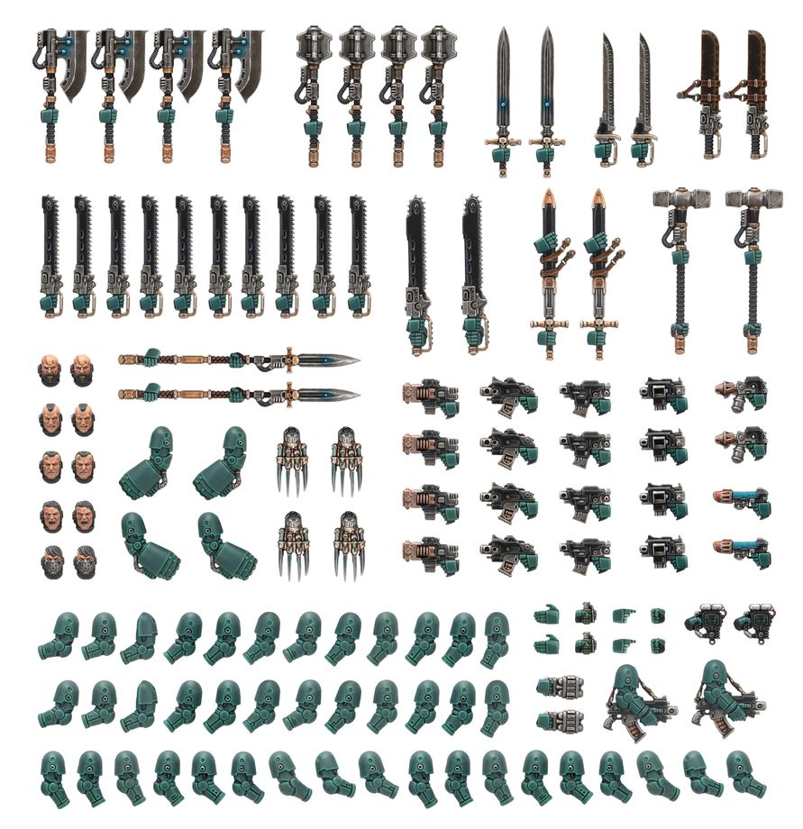 The Horus Heresy: Melee Weapons Upgrade Set box art
