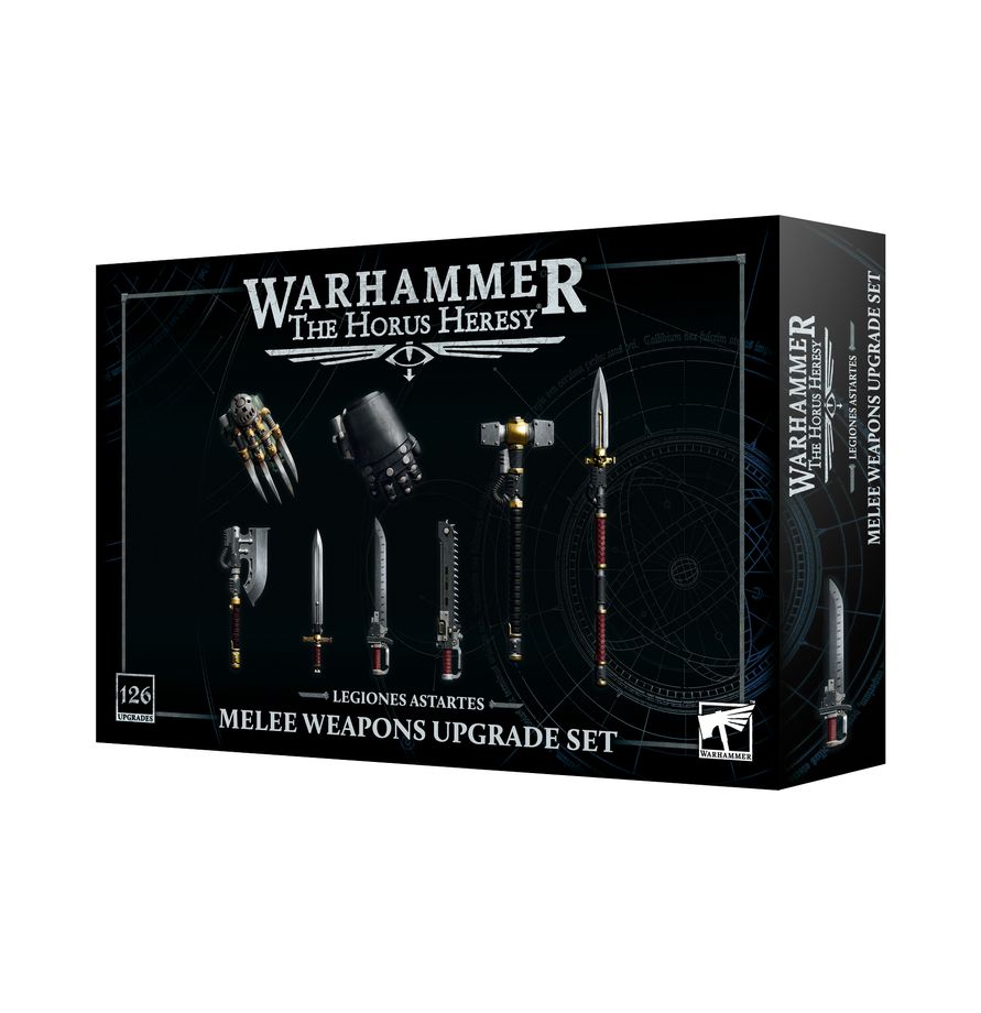 Legiones Astartes pěchota vybavená kontaktními zbraněmi z Melee Weapons Upgrade Set