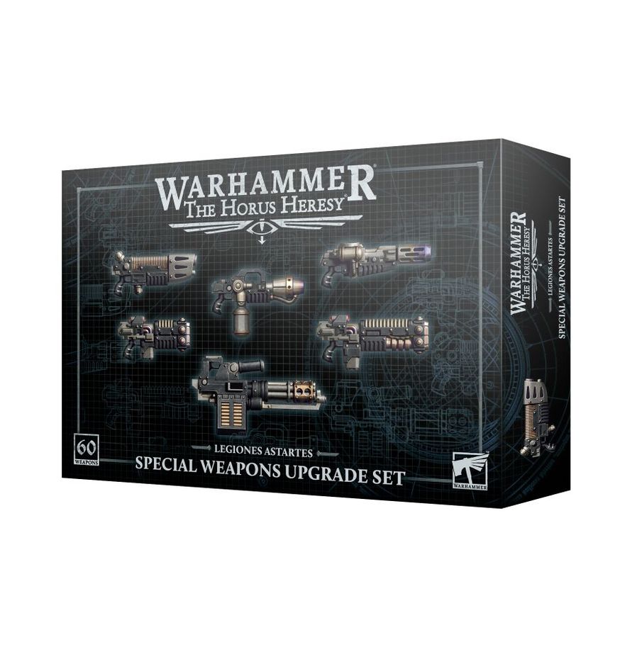 Special weapons mounted on Tactical Space Marines in Horus Heresy