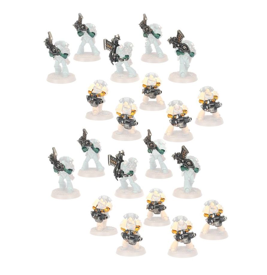 The Horus Heresy: Heavy Weapons Upgrade Set – Missile Launchers and Heavy Bolters box art
