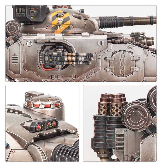 The Horus Heresy - Fellblade Super-Heavy Battle Tank detail modelu