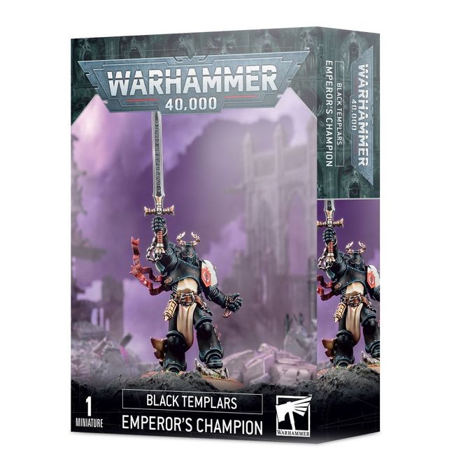 Emperor’s Champion – Black Templars box art