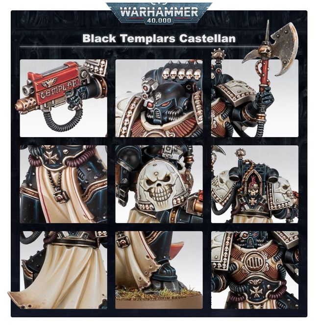 Warhammer 40k: Black Templars - Black Templars Castellan