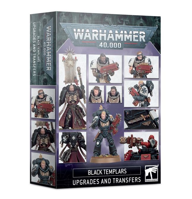 Black Templars Upgrades and Transfers box art