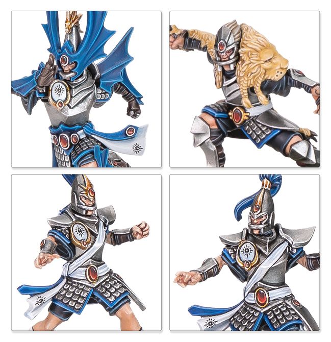 Detail hráčů High Elf týmu The Caledor Dragons