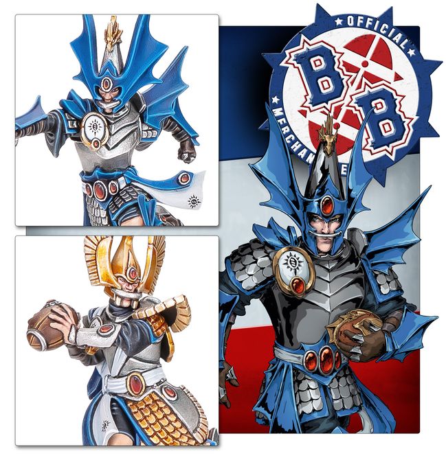 Blood Bowl Team The Caledor Dragons sestavený tým High Elfů