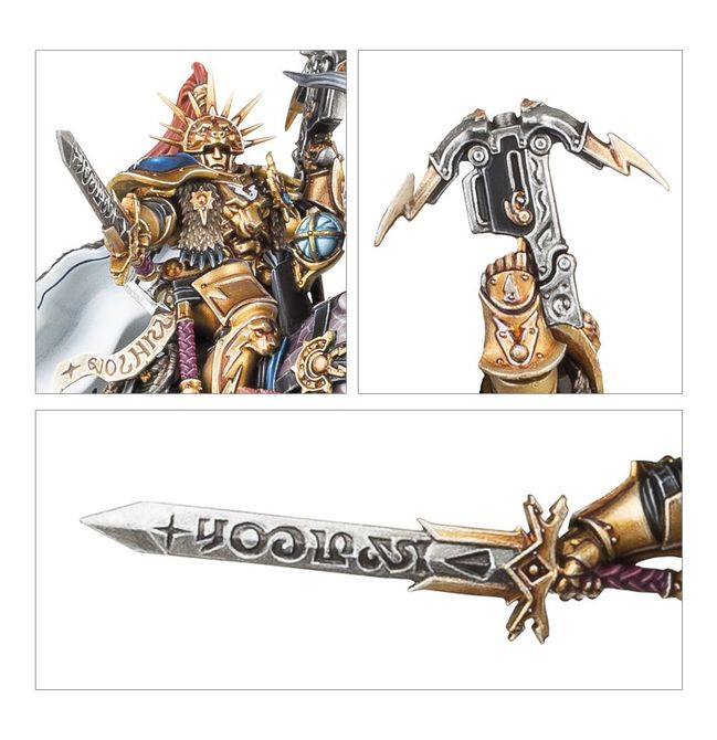 Lord-Aquilor jako velitelský model Stormcast Eternals