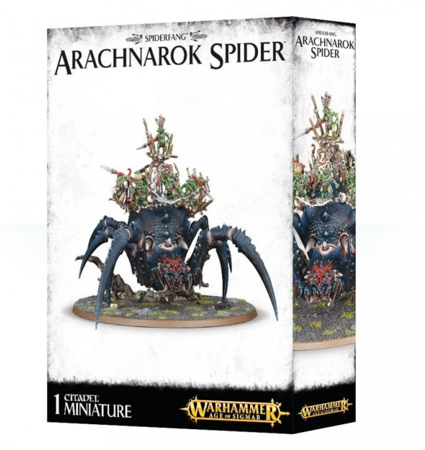 Detail of Arachnarok Spider and Spiderfang grots