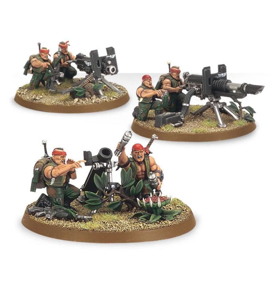 Astra Militarum - Catachan Heavy Weapon Squad box art