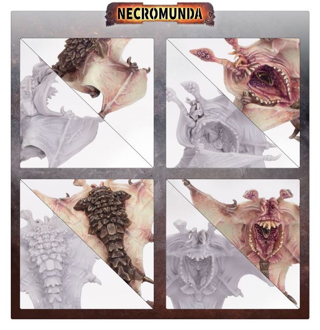 Ripperjacks as exotic flying beasts for Necromunda