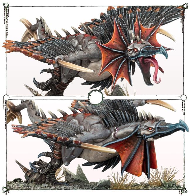 Furies and Raptoryx from the Chaotic Beasts set