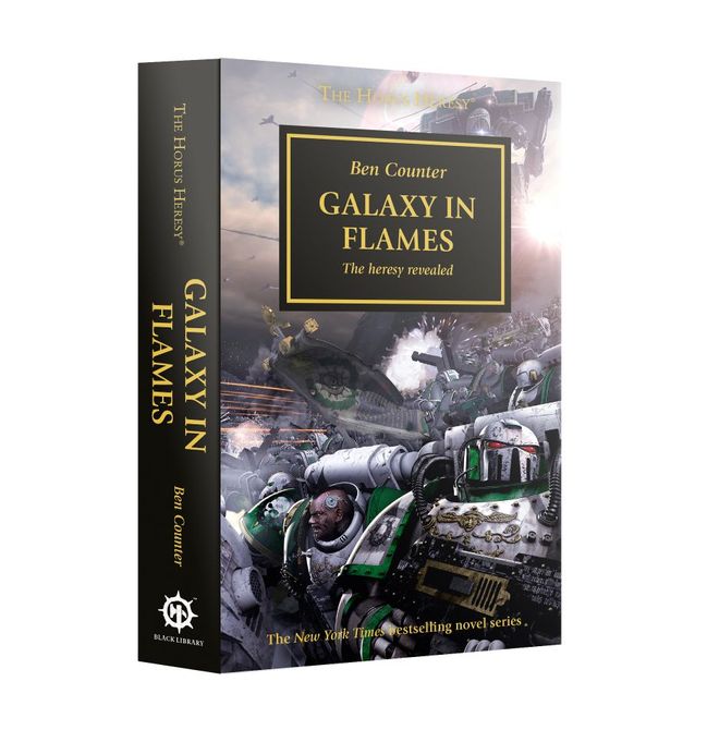Galaxy in Flames (Paperback) – The Horus Heresy Book 3 cover