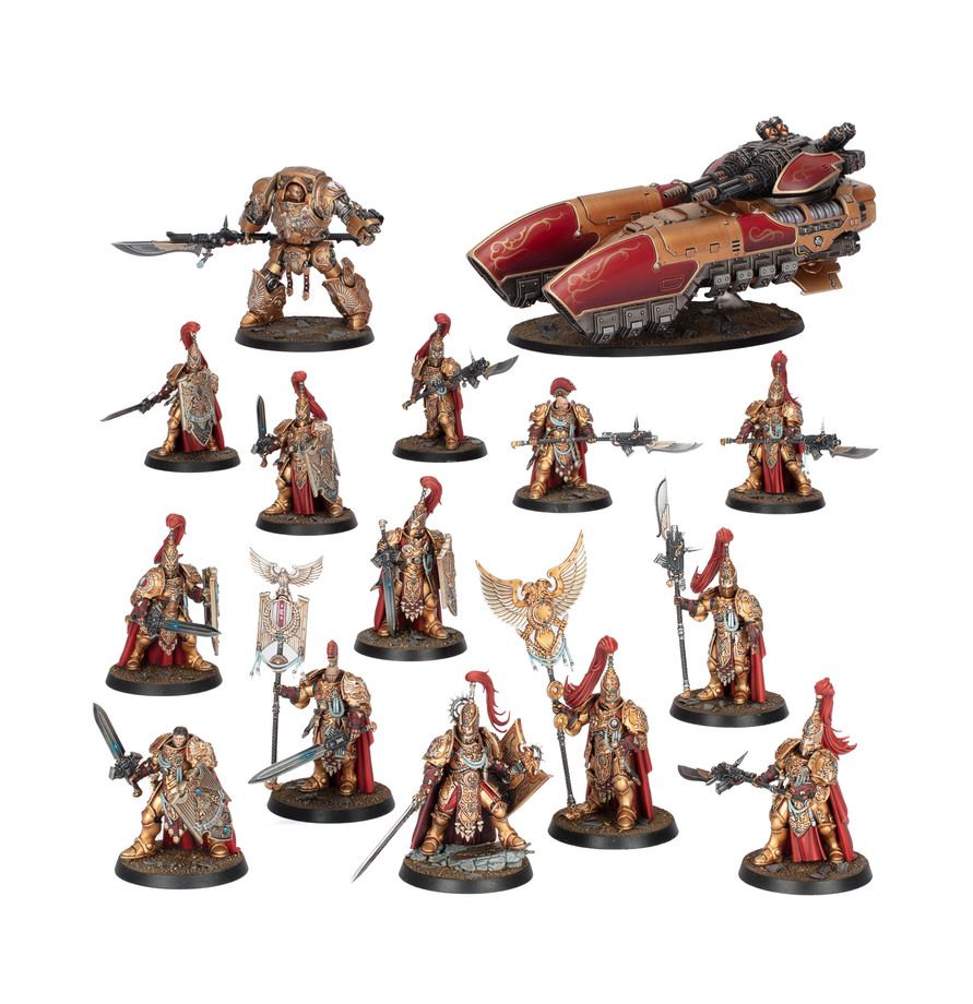 The Horus Heresy: Legio Custodes Battle Group box art