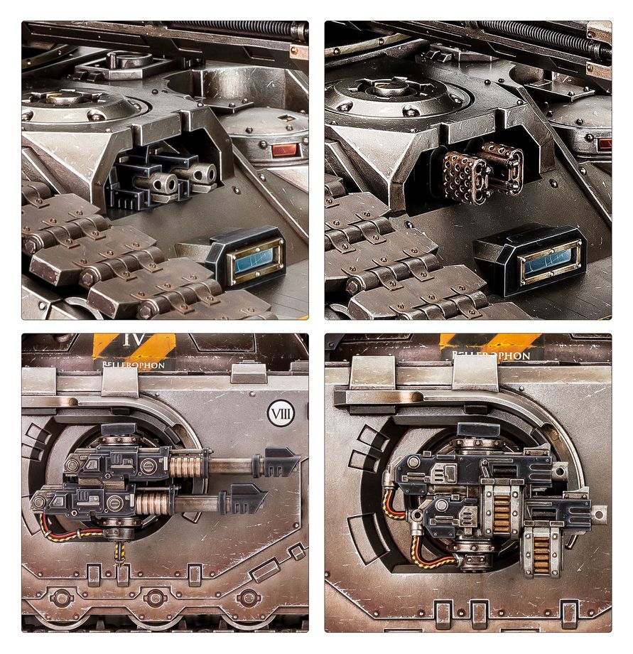 The Horus Heresy Glaive Super-heavy Special Weapons Tank as a centrepiece