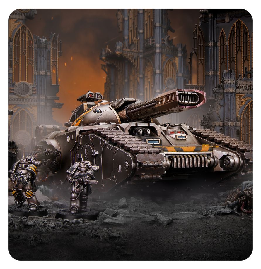 The Horus Heresy Glaive Super-heavy Special Weapons Tank