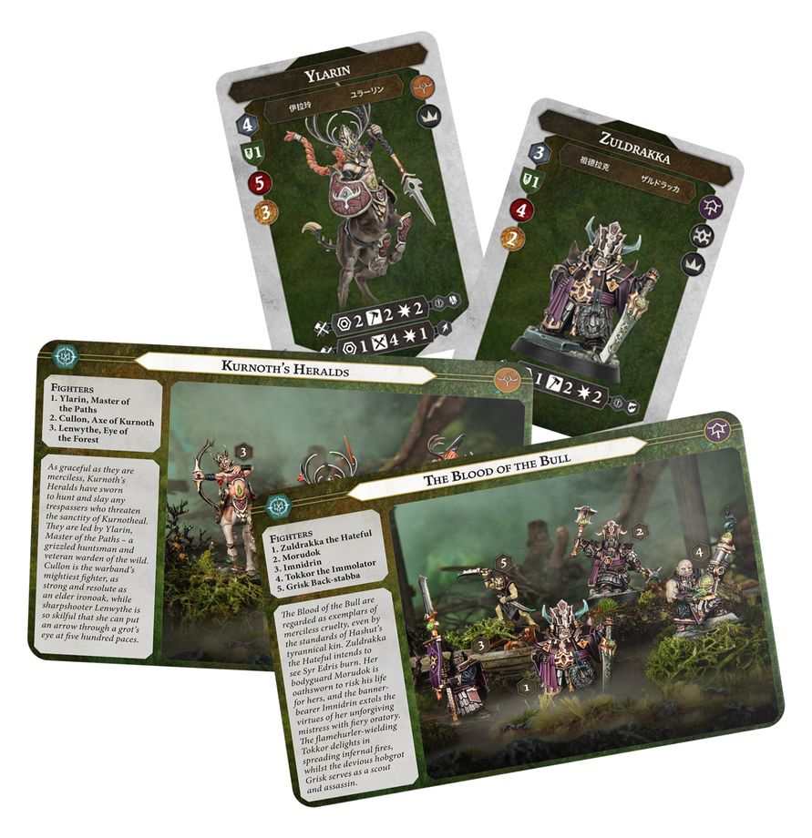 Warhammer Underworlds Spitewood game contents