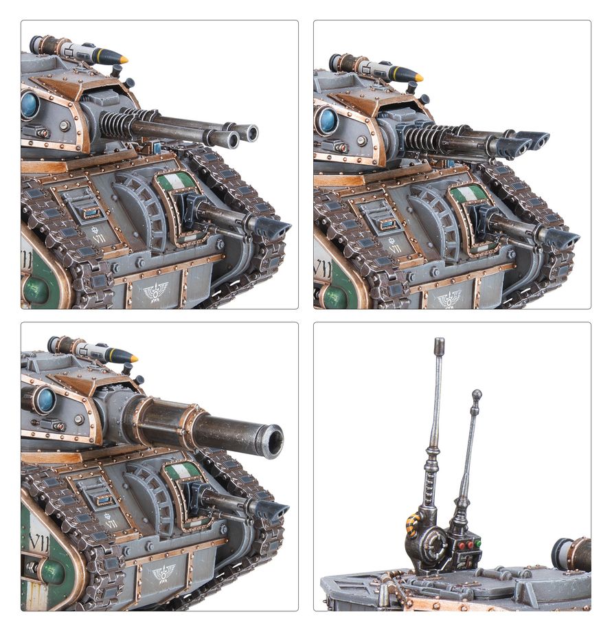 Leman Russ and Sentinels from the Solar Auxilia Combat Force