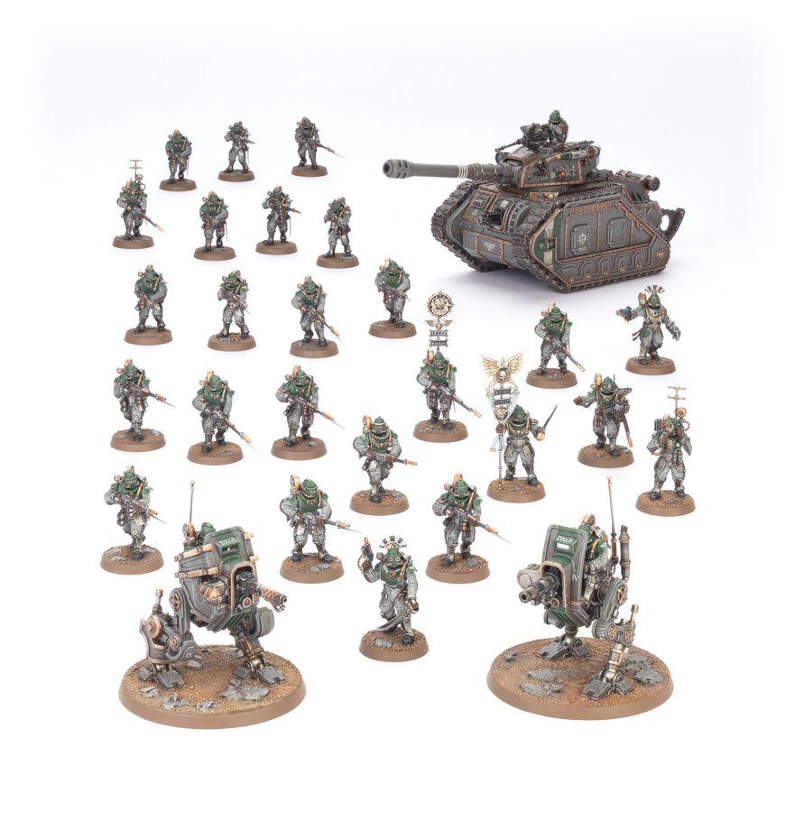 Solar Auxilia Combat Force assembled as a disciplined military formation