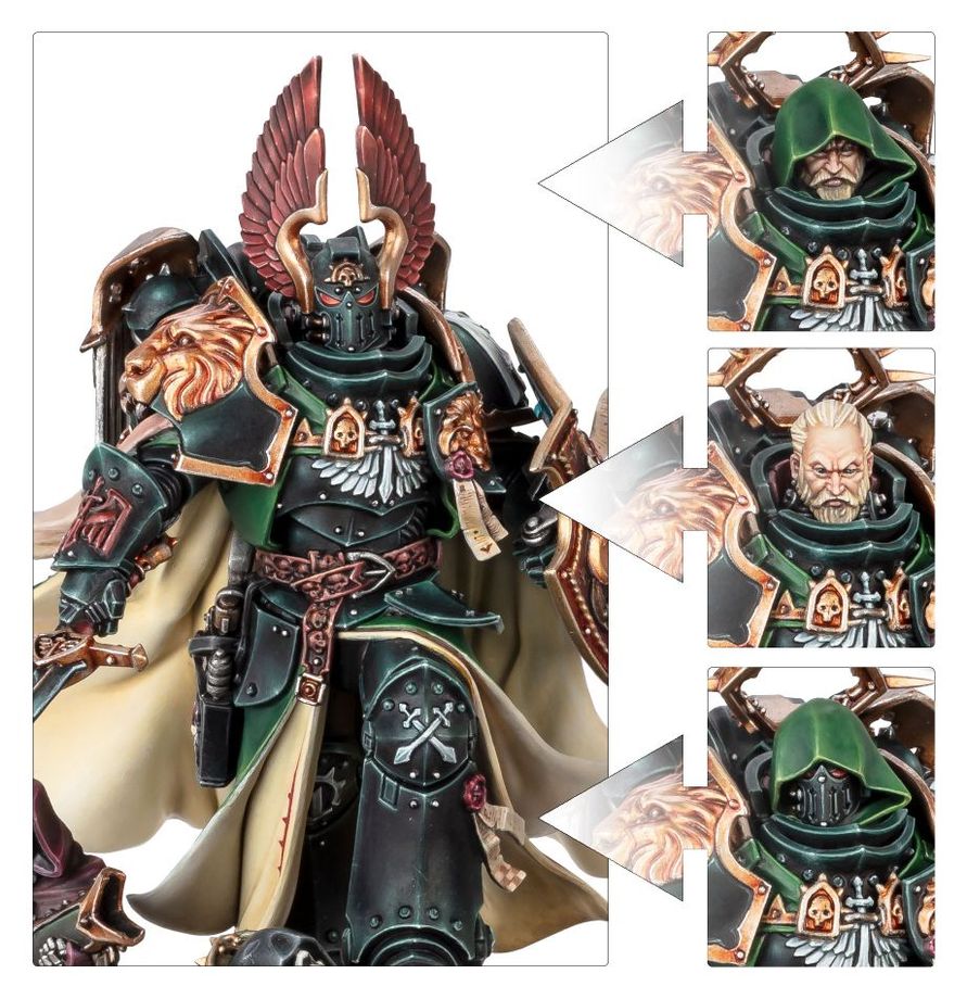 Lion El’Jonson as the dominant Primarch of the Dark Angels