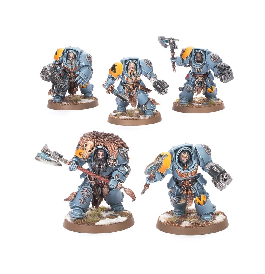 Warhammer 40k: Space Wolves - Wolf Guard Terminators box art