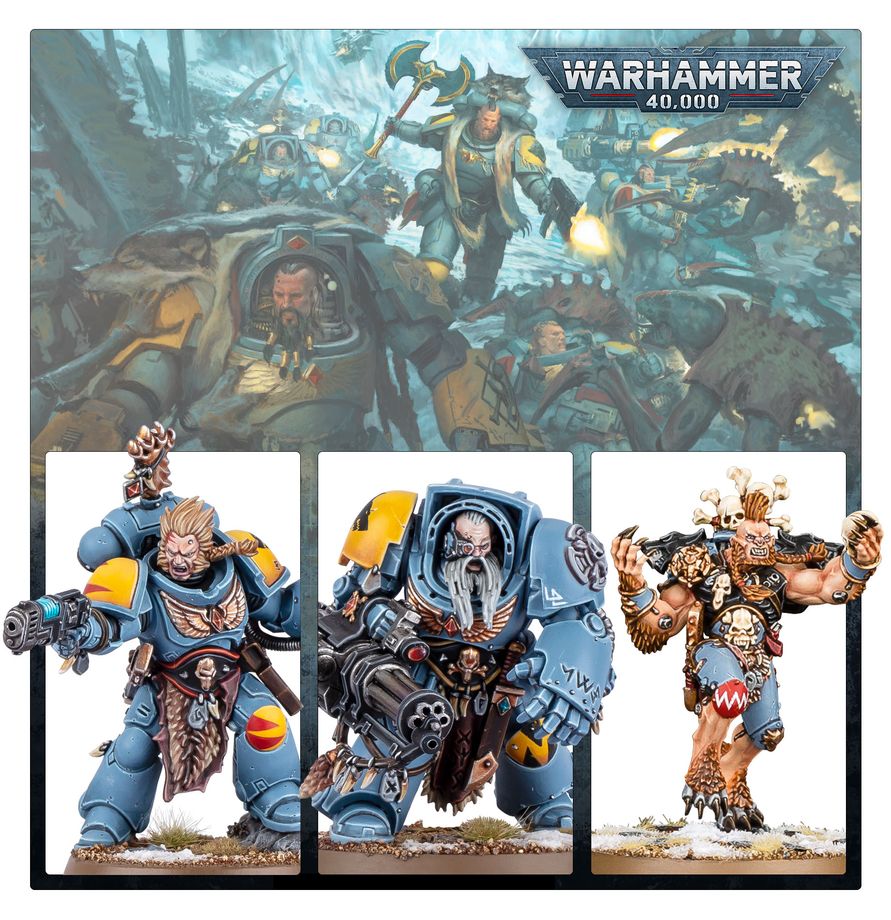 Warhammer 40k: Space Wolves - Combat Patrol: Space Wolves box art