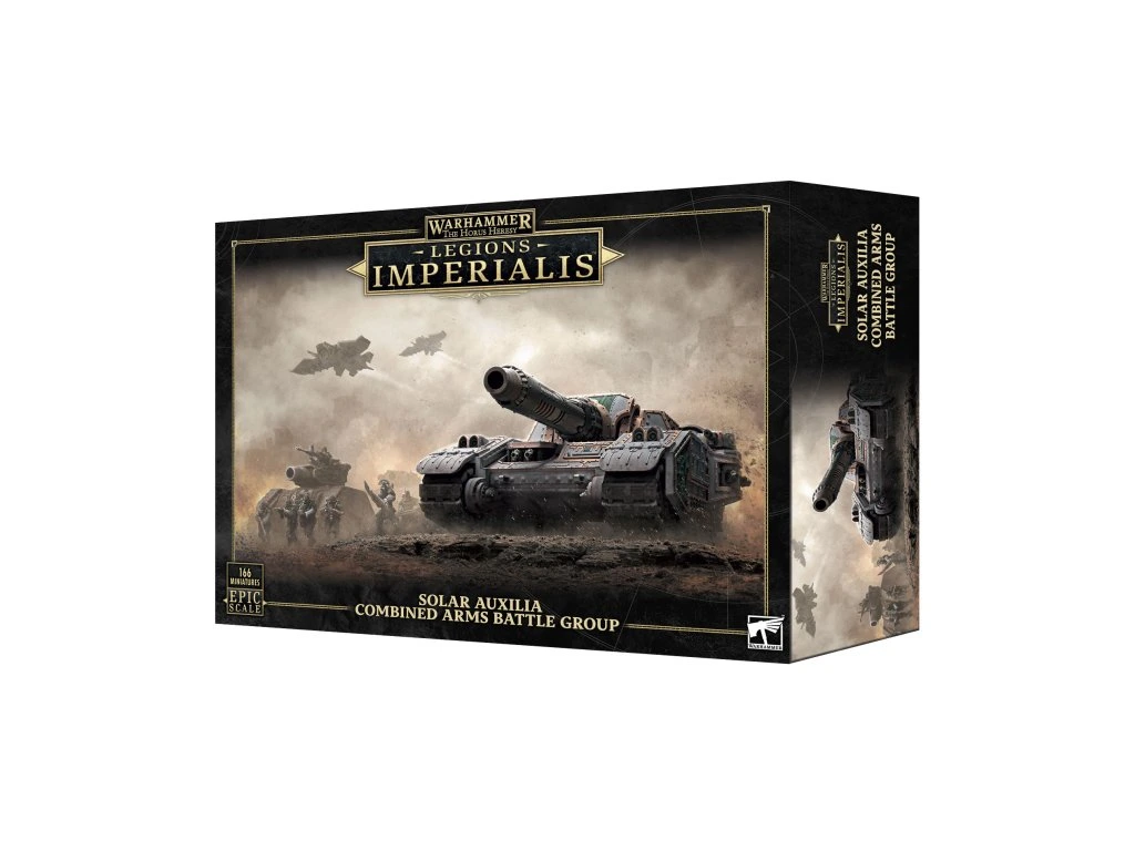 Legions Imperialis: Solar Auxilia: Combined Arms Battle Group box art