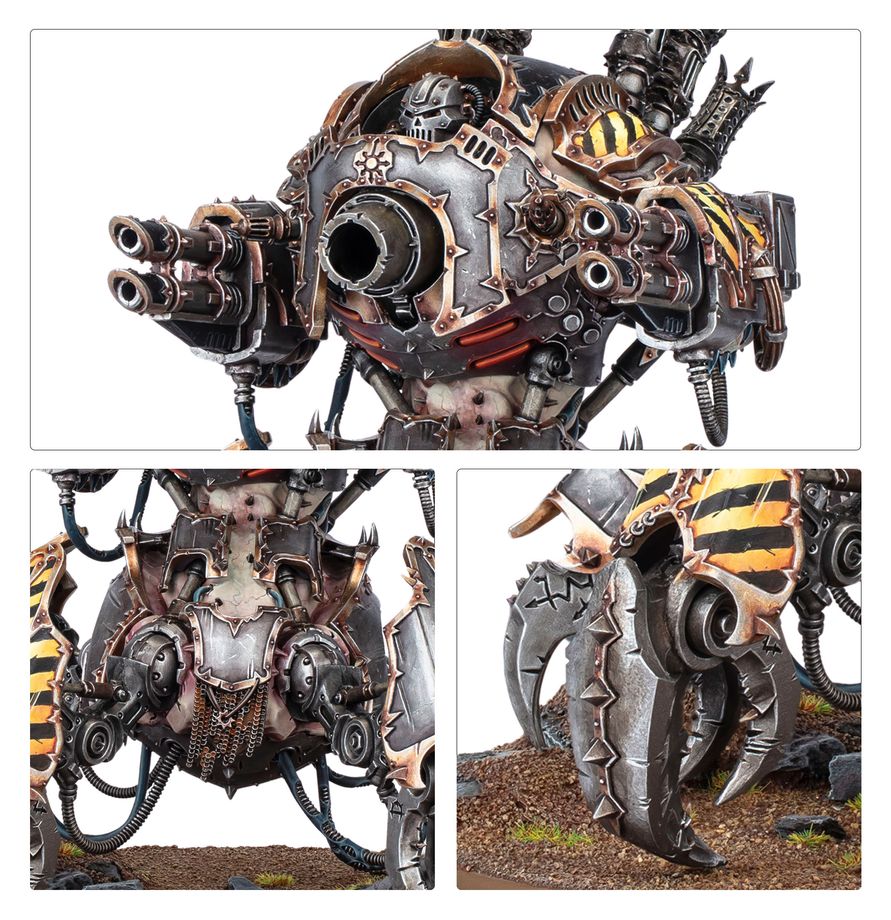 Detail modelu Defiler