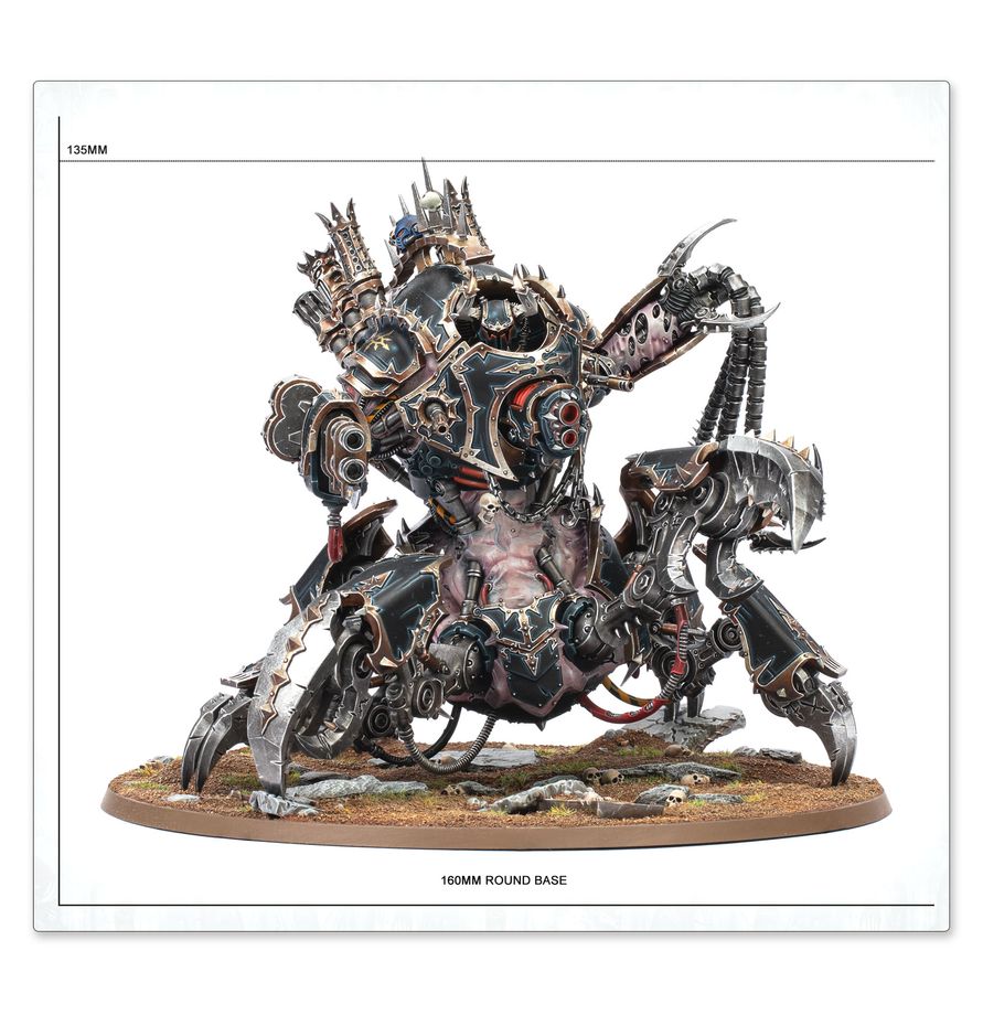 Chaos Space Marines Defiler model