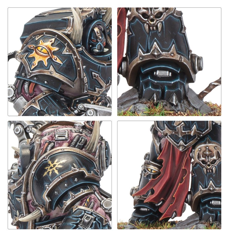 Detail Mutilators so zameraním na mutácie a kovové plochy