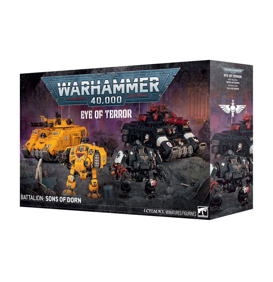 Ťažká technika Space Marines v štýle Sons of Dorn
