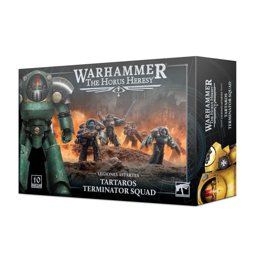 Legion Tartaros Terminator Squad v terminátorskom brnení Legiones Astartes