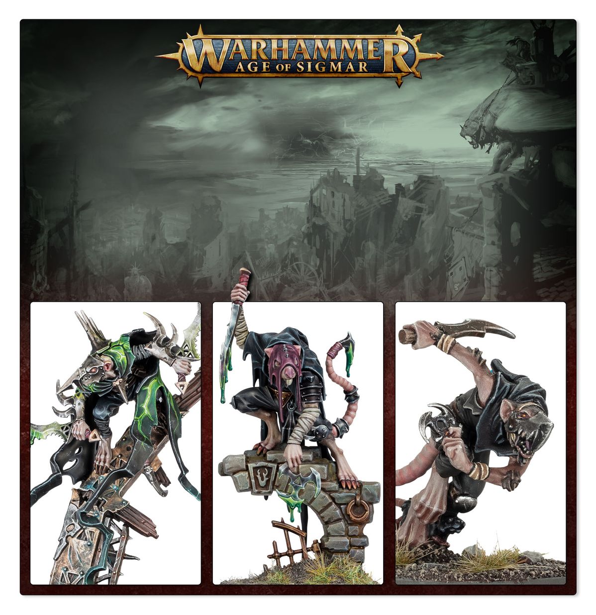 Thematic close-up feel of urban warfare in the ruined City of Ash