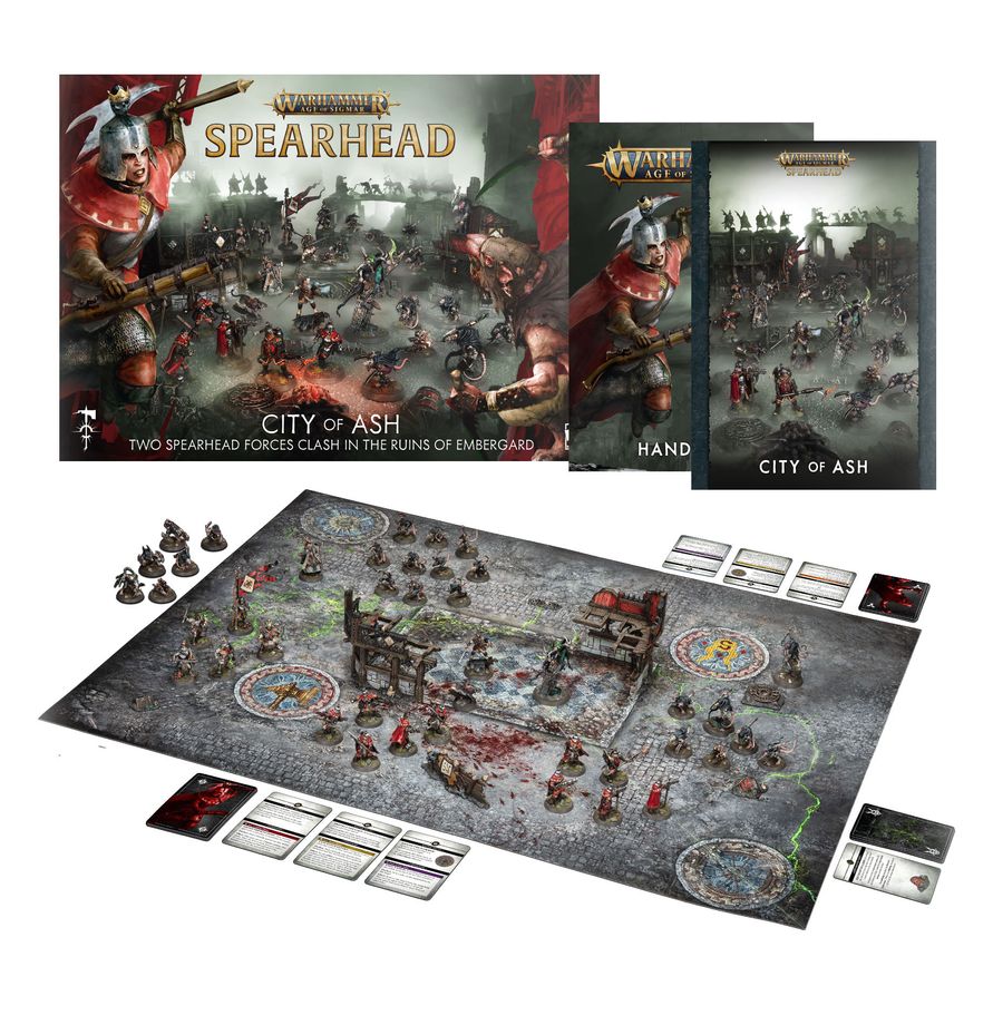 Age of Sigmar: Spearhead: City of Ash box art