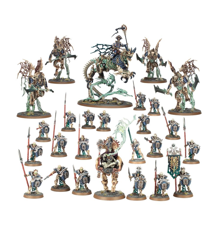 Age of Sigmar: Battleforce: Ossiarch Bonereapers – Null Myriad Phalanx box art