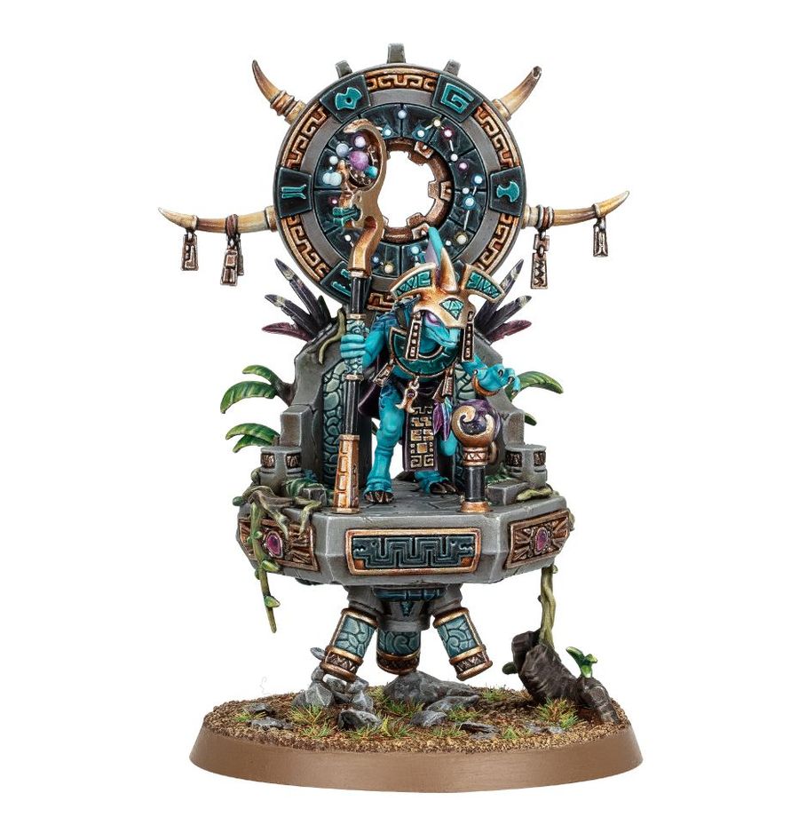 Warhammer Age of Sigmar: Seraphon - Skink Starseer box art