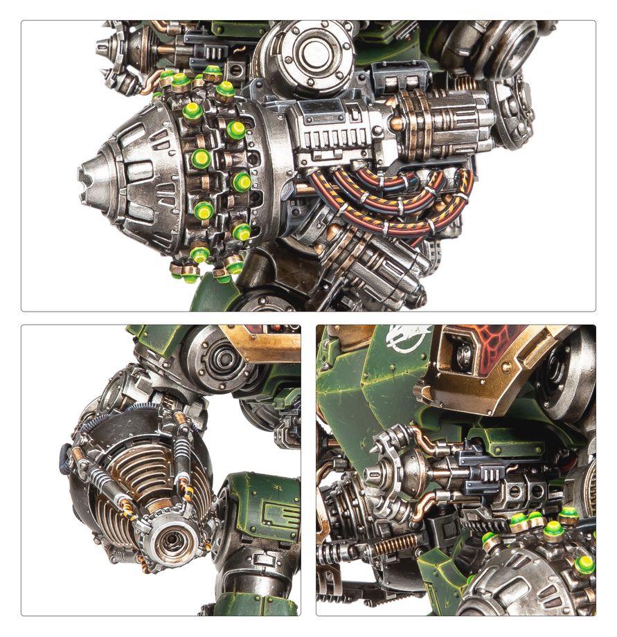 Saturnine Siege Dreadnought v armádě Legiones Astartes