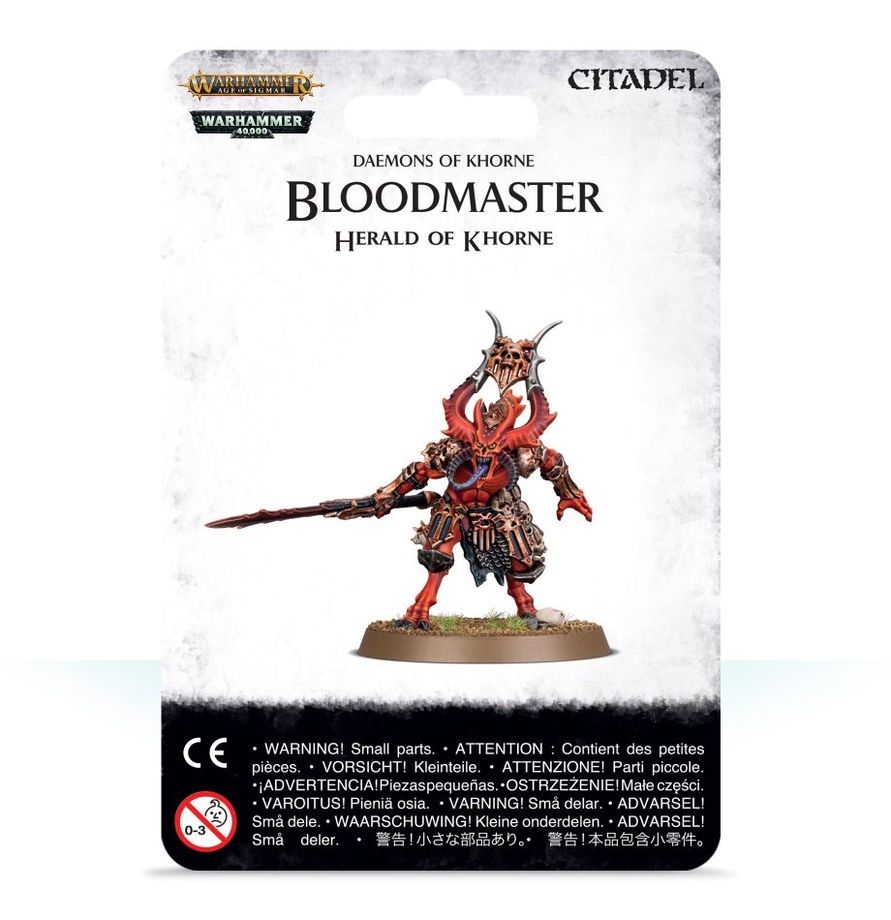 Daemonic Khorne character for Warhammer Age of Sigmar